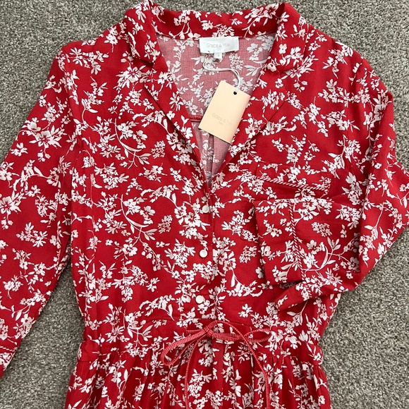 Floral Print Grace and Mila Maxi Dress - Picture 4 of 4